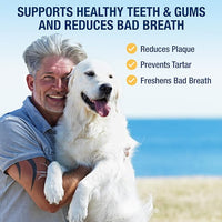 ProDen PlaqueOff Powder for Pets - Cat & Dog Breath Freshener - Plaque & Tartar Remover for Pet Oral Care - 180g
