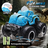 Calefwe amphibious RC monster truck with brick-built shell and gesture control watch - view 4
