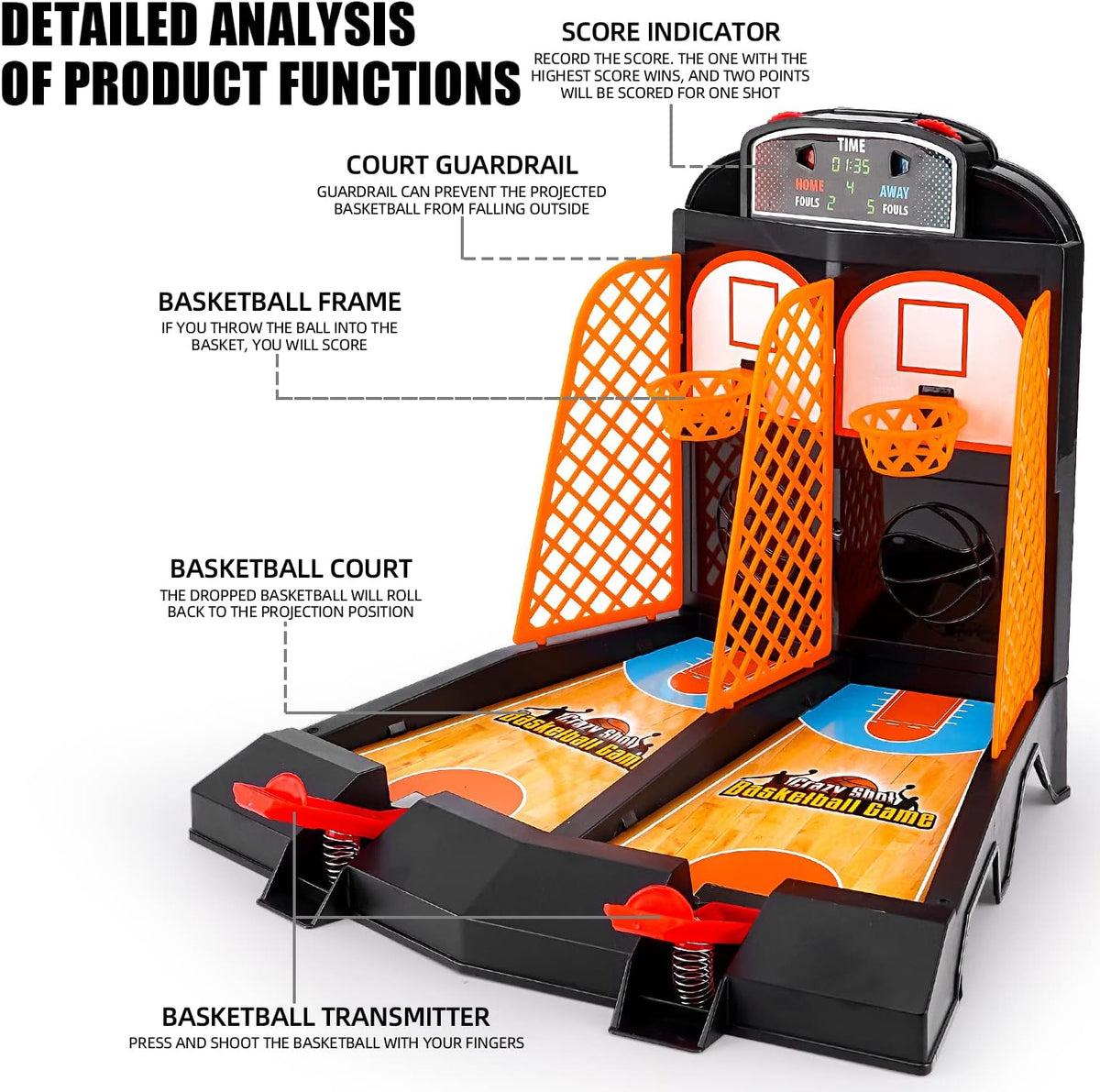 GOODLYSPORTS Mini Basketball Gifts for Boys - image 2