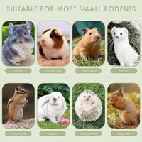 ERKOON Timothy Hay Sticks,Rabbit Chew Toys for Teeth Natural Molar Sticks Rabbits Treats for Bunnies, Chinchilla Guinea Pigs, Gerbil, Hamster (75 Pcs)