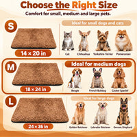 PatiencET Self Warming Cat Bed for Indoor Cats 18'' x 24'' - Khaki / 18*24 - image 2