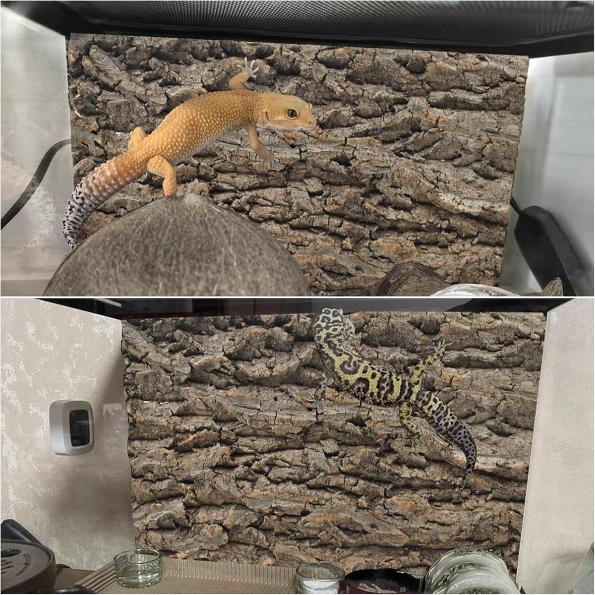 PINVNBY Reptile Terrarium Cork Background - 【Natural Cork Bark 】 / 【2 PCS】 - image 2