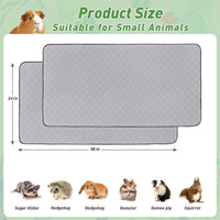 2Pack Guinea Pig Cage Liners - 12 In Grid Length / C&C 2x4(24" x 48") 2Pack - image 2