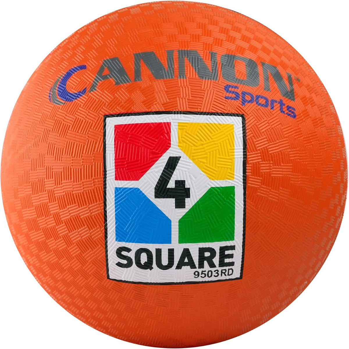 Cannon Sports 8.5 inch rubber playground ball with textured grip for kickball and four square - view 3