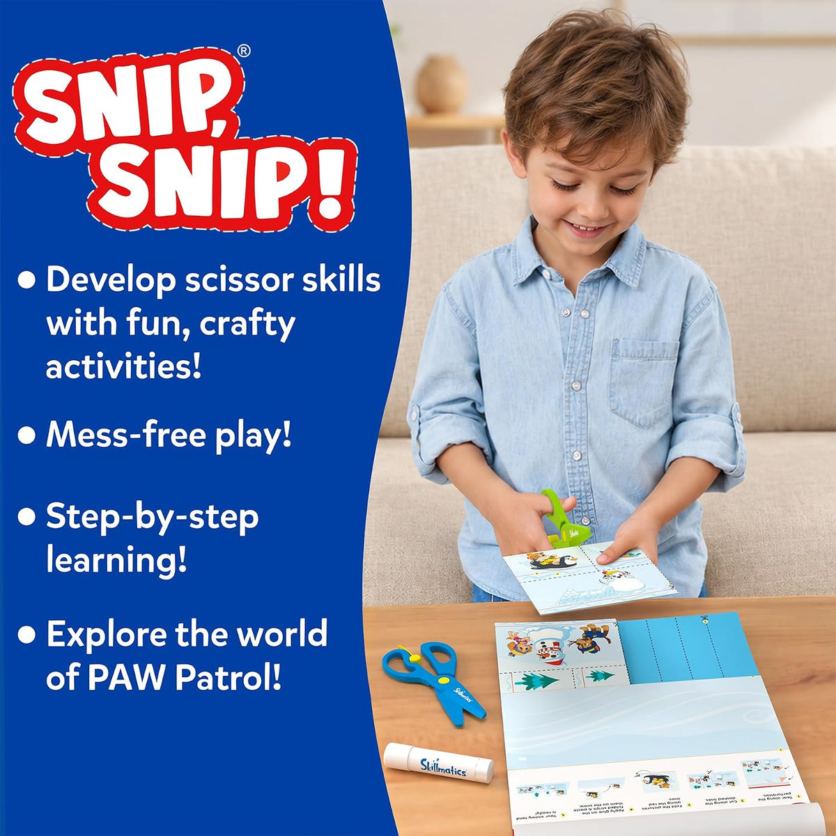 Skillmatics Snip, Scissor Skills, Felt Craft Activity - 2. PAW Patrol - image 3