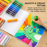 Tempera Paint Sticks, 15 Colors Solid Tempera Paint for Kids - Multi - image 4