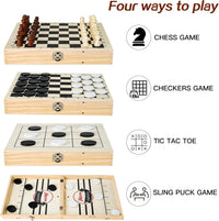 HELLO PAPAYA Fast Sling Puck Game - 4 in 1-XX-Large - image 2
