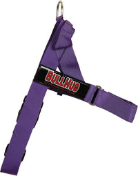Adjustable Dog Harness, No Pull, No Choke, for English Bulldogs - VIOLET / Large - (Neck: 19" - 23" Chest: 29" - 33") - image 2