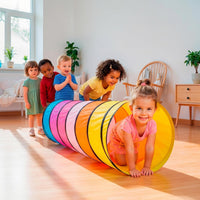 Kids Play Tunnel Tent for Toddlers - 1 Pc Sunset - image 3