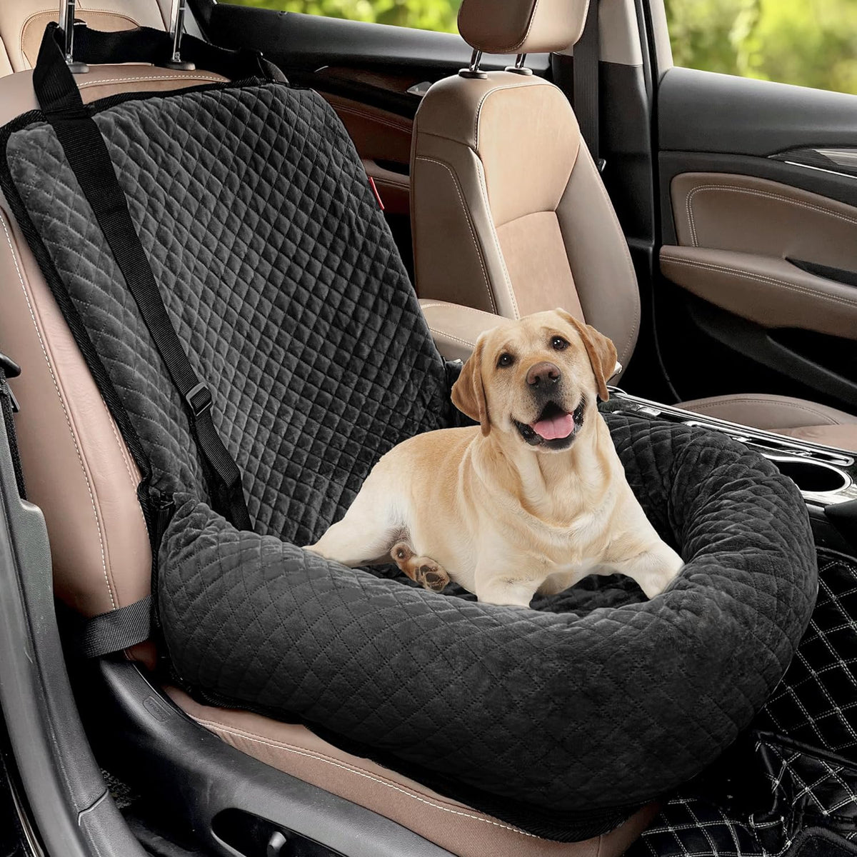 Dog Car Seat for Small Medium Dogs - Black / Small