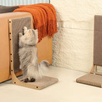 Zakkart 2-Pack L-Shaped Cat Scratching Board, Cardboard - Large 2PC (25.6'' tall) - image 3