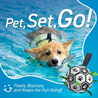 QDAN Dog Balls, Herding Balls for Dogs - Squeaky Green / Medium Size 2 (6 Inch) - image 3