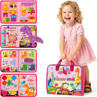 Winblo Toddler Busy Board - Rose Pink