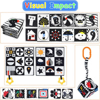 3 Pcs High Contrast Baby Toys - image 2