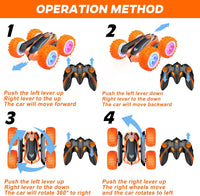 KKONES Remote Control Car - Orange - image 2
