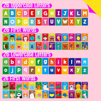 SpriteGru Spanish flashcards for toddlers with colorful cartoon images on rings - view 13