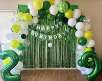 Number Balloons Blue 7 Balloon Numbers 40 inch for 7th Birthday - Dark Green / Number 3 - image 3