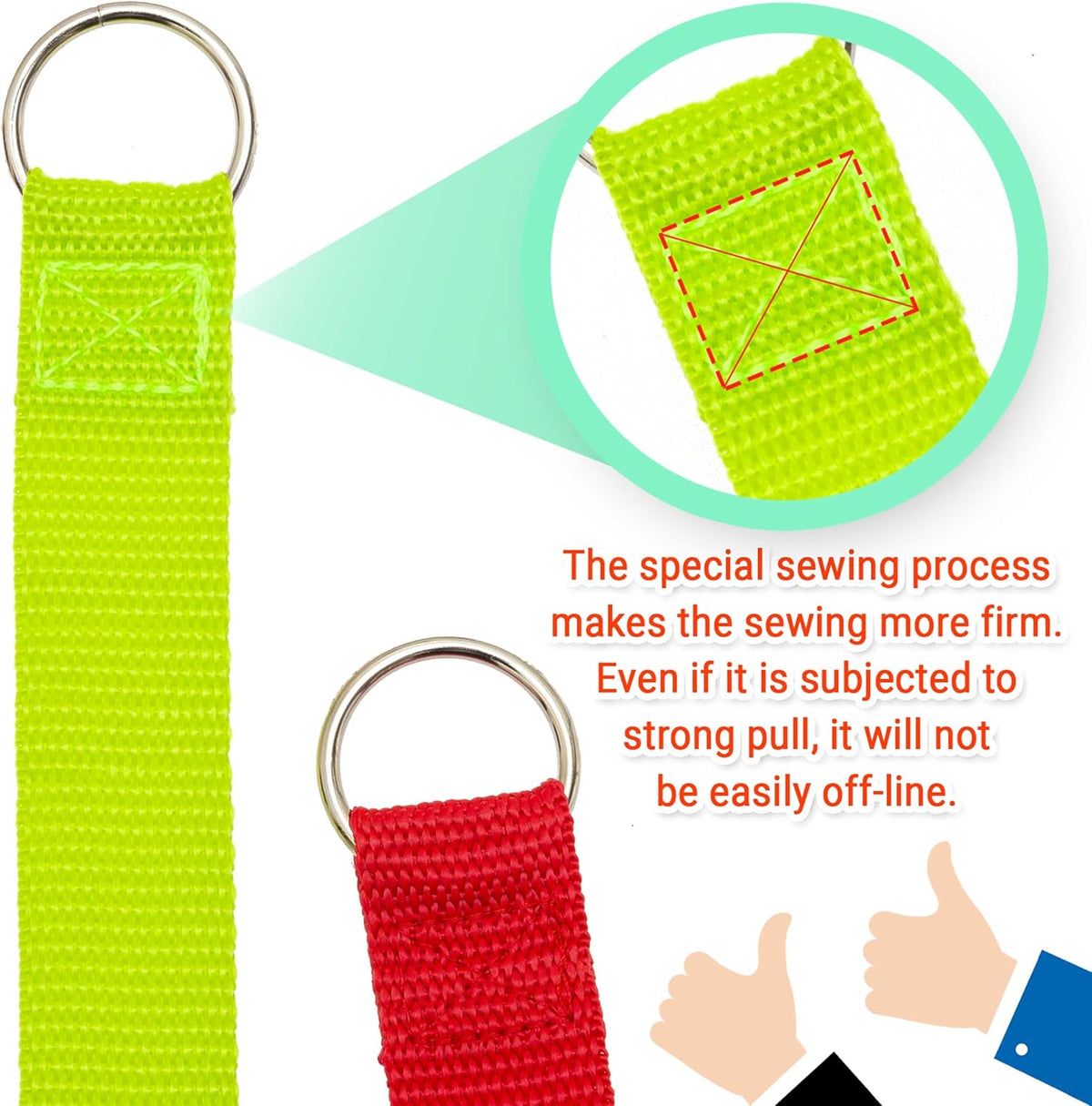 Slip Lead Dog Leash, etc. - 12 different colored leashes / 6ft - image 4
