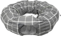 Kitty City Large Cat Tunnel Bed - Gray