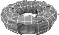 Kitty City Large Cat Tunnel Bed, Cat Bed, Pop Up Bed, Cat Toys, Gray