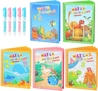 5 Pack Reusable Water Coloring Book for Toddlers – Fun for Kids & Family - Coloring Book / 5 Pack