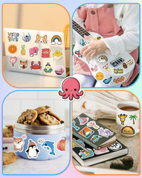 300 PCS Halloween Pumpkin Stickers - cute 400 pcs - image 2