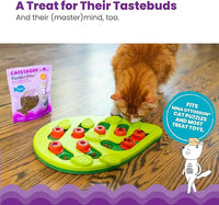 Catstages by Nina Ottosson Purrfect Bitez Natural Crunchy Cat Treats for Puzzles, Toys, Feeders, & Training, USA-Made, Real Whitefish Flavor, 4oz (Pack of 2)