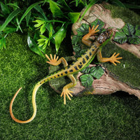 NUOBESTY green plastic lizard figurine reptile toy - view 3
