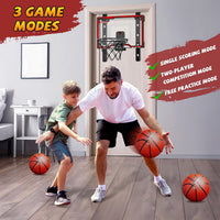 HopeRock Indoor Basketball Hoop for Kids - red adjustable basketball hoop - image 3