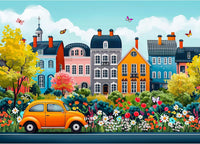 Funny Dog Pizza Jigsaw Puzzles, Food Kitchen - Small Town