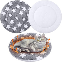 VitalCozy 2 pack of 16 inch self heating cat pads with star pattern