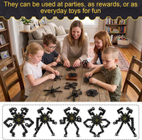 Jerify 40 pack transformable chain robot fidget spinner toys in five bright colors - view 29