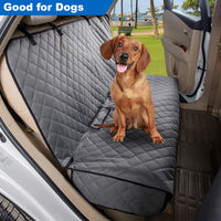 VIEWPETS Bench Car Seat Cover Protector, Waterproof Heavy-Duty - 49" L × 56" W / GREY - image 3