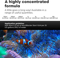 Brightwell Aquatics MicroBacter Start XLM - Concentrated Freshwater Nitrifying Bacteria - Quick Start Fish Tank Starter, Lift Microbe Levels & Water Filtering - Aquarium Water Treatments, 4.22 fl oz