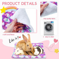 Jetec 4 Pcs Guinea Pig Bed Pads Big Twinkle - Stars / 10 x 11 Inch - image 3