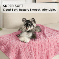 Pet Blanket for Dogs Cats - Pink / 60x80" - image 3