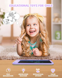 LCD Writing Tablet 10 Inch - Purple / 10inch - image 4