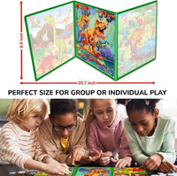 Magnetic Puzzles for Toddlers 3-5 - 9. Dino 36 Pcs Magnetic Puzzles - image 3