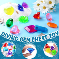 180 PCS Pirate Treasure Gem Toys Fake Acrylic Diamonds - Diving Gems - image 3