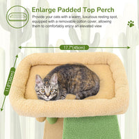 Globlazer F70 Pro Heavy Duty Cat Tree Tower for Indoor Cats Large - Cactus Green / XL - image 2