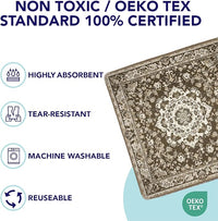 Washable Pee Pads for Dogs - Super Absorbent Reusable Puppy Training Pads - 100% Waterproof, Leak-Proof & Non-Slip Whelping Pads for Pet Housebreaking