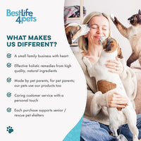 Dog Eye Care & Infection Treatment, Natural Dog Supplements for Conjunctivitis, Swelling, Dry Eyes and Discharge, Easy to Use, No More Struggle with Canine Drops, 400 Small Pills
