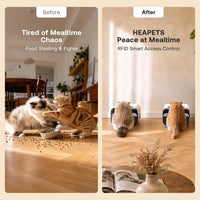 RFID Automatic Cat Feeder, Collar Sensor for Personalized Meals – Essentials for Cats - Black - image 2