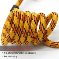 Dog Rope Leash, Dog Training Leash for 10-80 lb - Yellow - image 2