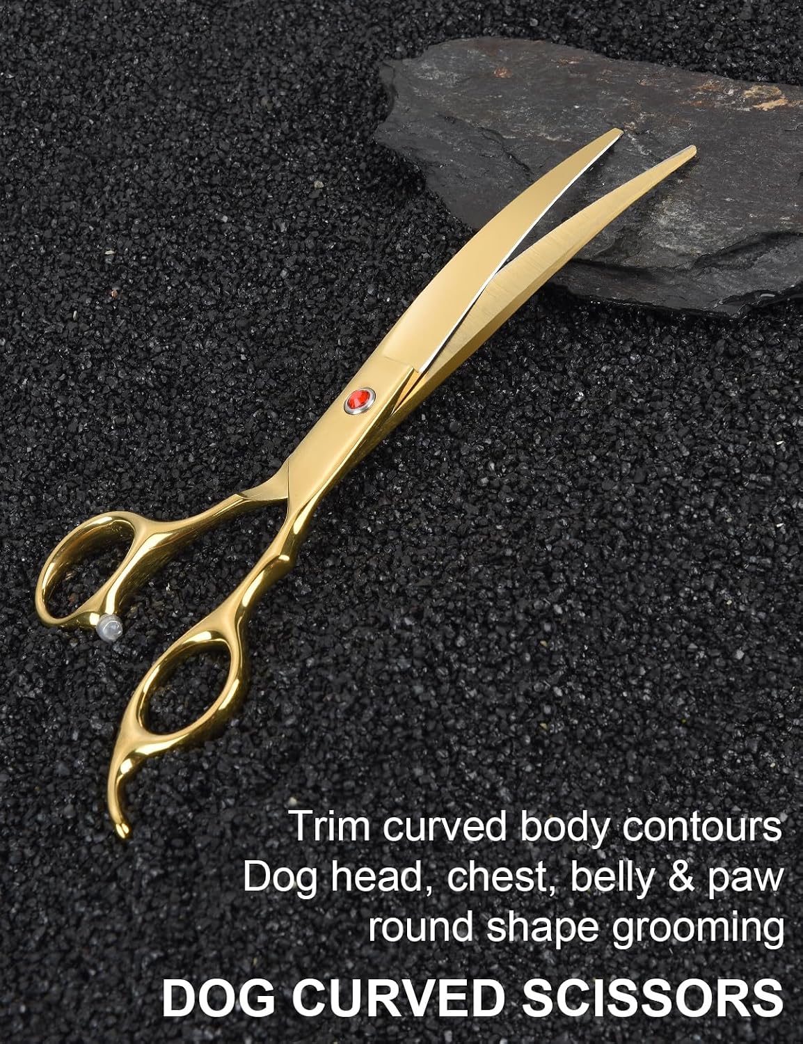 Dog Grooming Scissors Kit - Gold 4 Piece / 4 - image 2