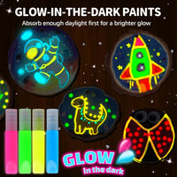 EPUMP Glow in the Dark Wooden Painting Kit for Kids - Wooden Painting Kit - HighEnd - image 4
