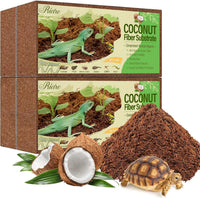 2 Pack Natural Coconut Fiber Substrate - 4 pack