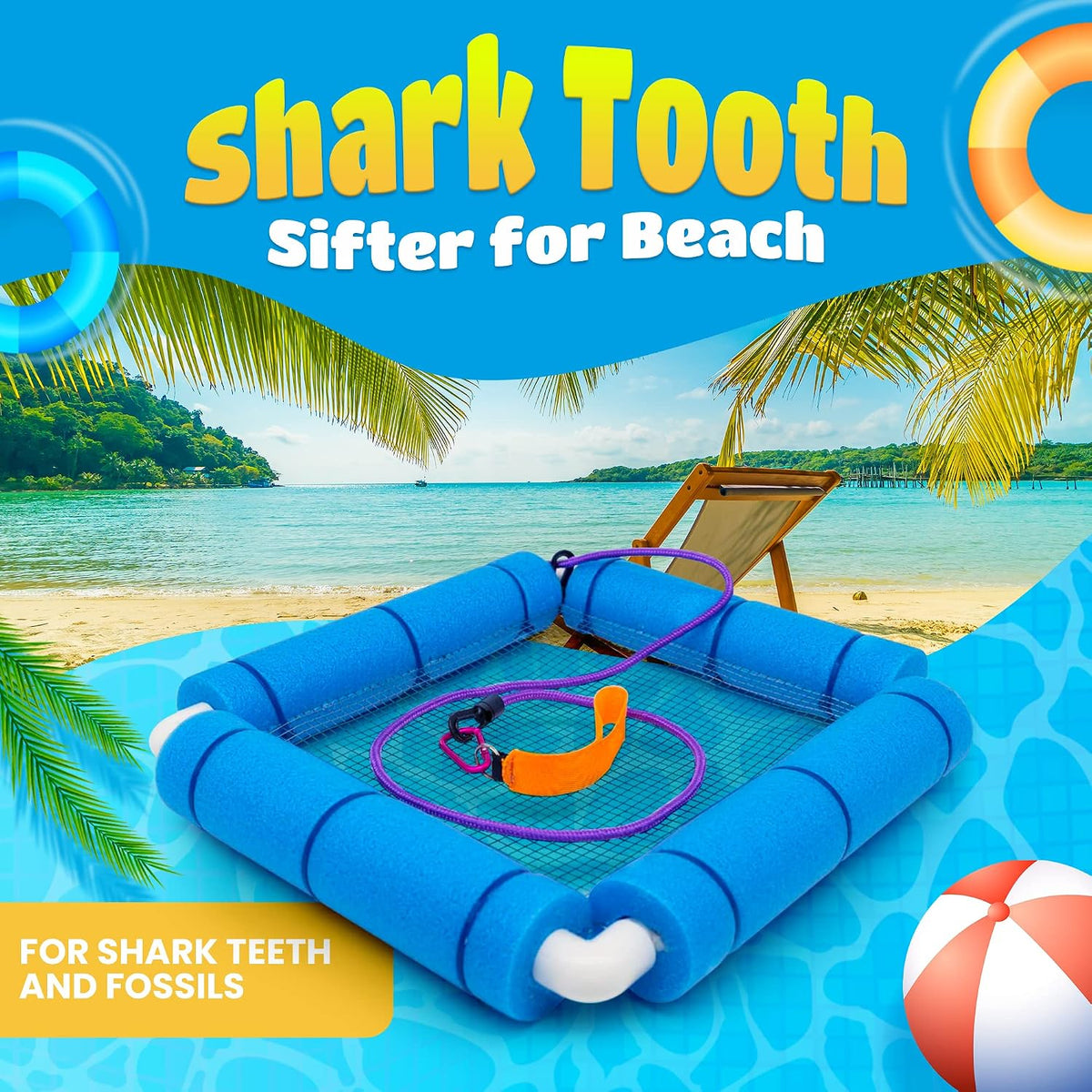 Beachcombing Shark Tooth Sifter - Standard - image 3