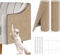 2 Pcs Self-Adhesive Cat Scratch Mat - Khaki