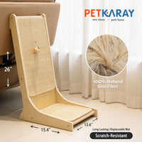 PETKARAY Couch Corner Cat Scratcher - 105° / Large - image 2